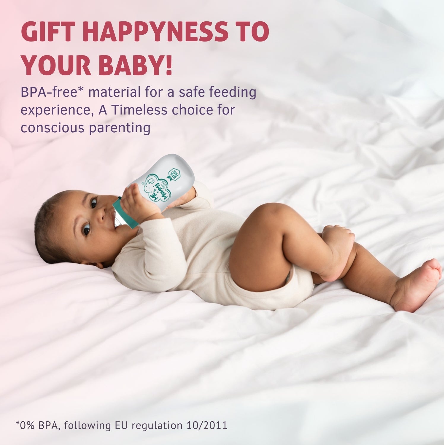 Lion Anti-Colic Slim Regular Neck Essential Bpa-Free Baby Feeding Bottle, 125Ml, Pack Of 1, GREEN