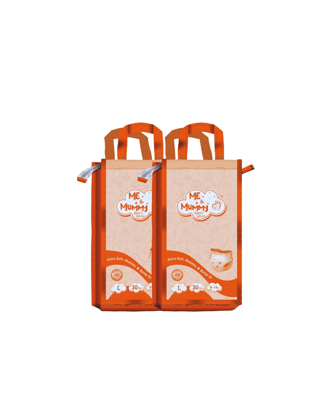 Large Baby Diaper Pants ( For 9 to 14 kg)