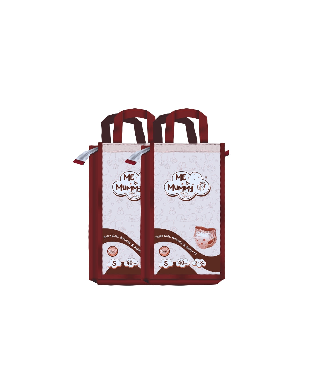 Small Baby Diaper Pants      ( For 3 to 8 kg)